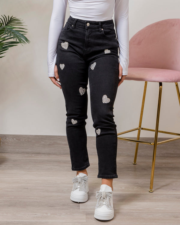 Jeans Black Cuori