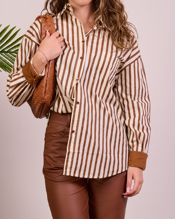 Camicia Riga Brown