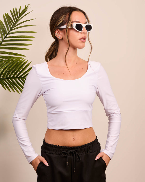 Maglia Cropped Lycra